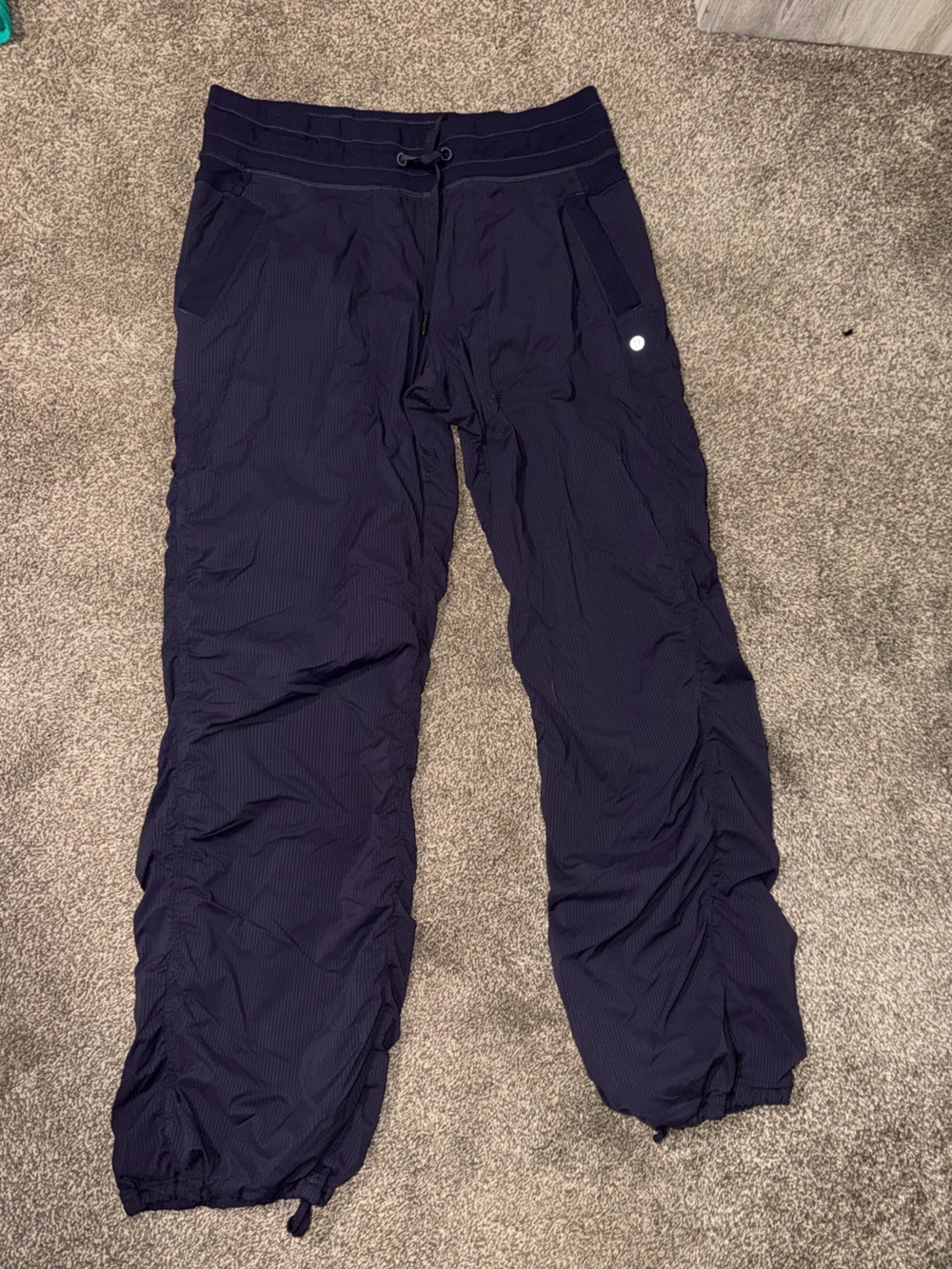 Lululemon lined dance studio pants- navy